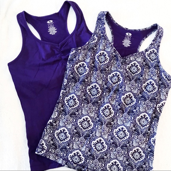 Athletic Works Tops - 2 Athletic Works Tanks with Shelf Bra